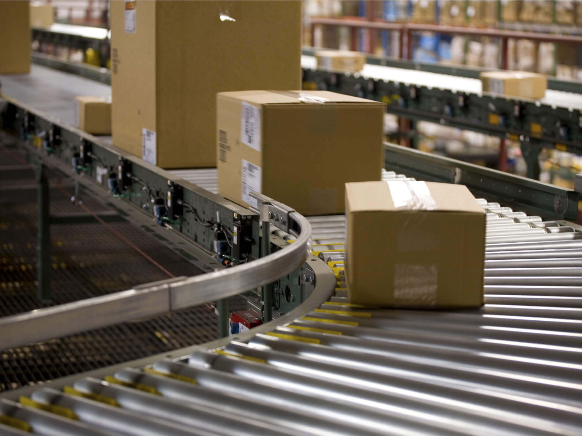 Branche Logistiek Warehousing Rolband Foto