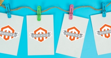 Magento 2 logo on the clothesline